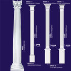 Colunas elegantes do poliuretano do projeto com o Matt/superfície lustrosa terminados
