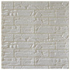 Painéis de parede de madeira da espuma da cor 3d, papel de parede de mármore da espuma de Xpe da cor