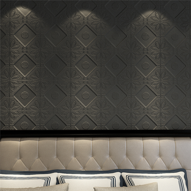 painéis de parede decorativos flexíveis do tijolo da espuma 3d, placa autoadesiva das pranchas da parede do Pvc