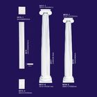 As colunas romanas decorativas do poliuretano iluminaram a decoração da casa da pilastra do casamento
