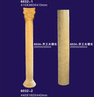 Colunas romanas concretas da forma redonda/colunas da arquitetura com projeto de mármore luxuoso