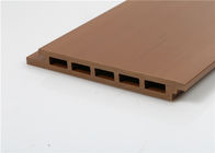 Tapume de madeira do vinil do revestimento da parede da superfície WPC da grão/PVC para construir
