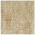 Painéis de parede de madeira da espuma da cor 3d, papel de parede de mármore da espuma de Xpe da cor