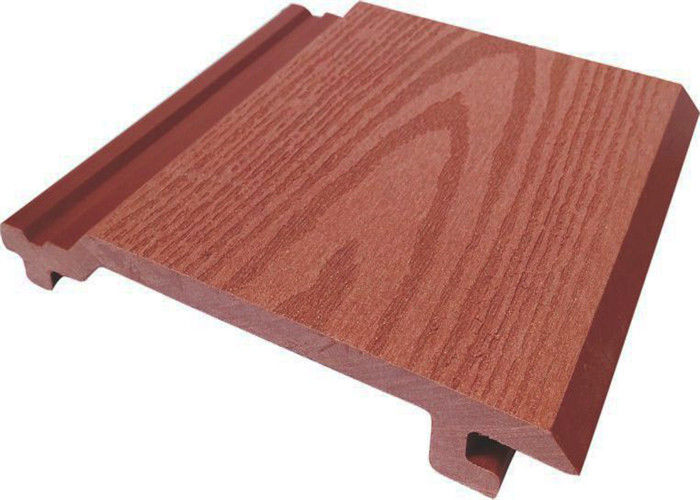Fireproof WPC Wall Cladding / Plastic Wood Composite Cladding For Outdoor
